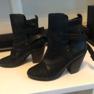 Rag and bone harrow booties